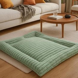 Yommy Pink Haustierbett für Hunde und Katzen | Winter-Haustiermatte, 3 Größen und 4 Farben | Hundebett, Sofa und Matratze im Wiegenstil für Hunde und Katzen