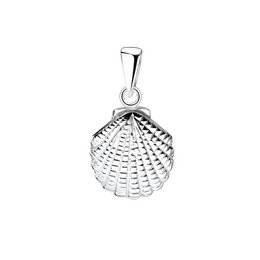 Delicato ciondolo conchiglia in argento sterling 925