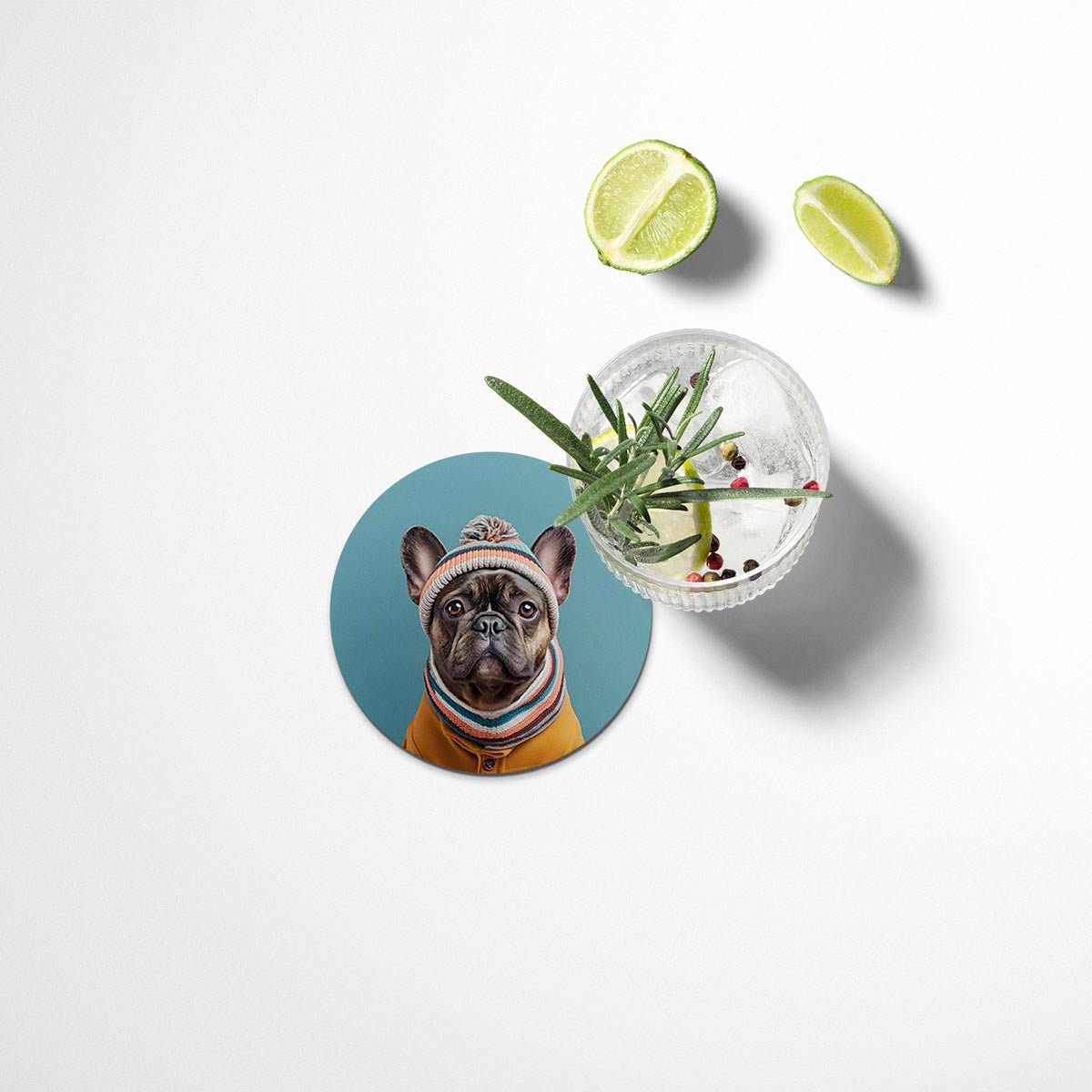 Funny Dogs Coasters Set - IV