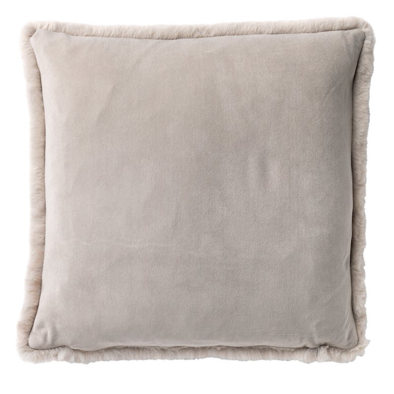 Dutch Decor ZAYA - Cushion 45x45 cm Micro Chip - grey