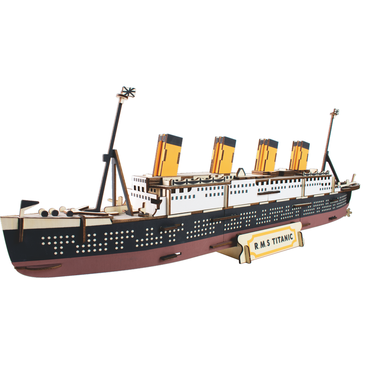 Titanic-Bausatz aus Holz