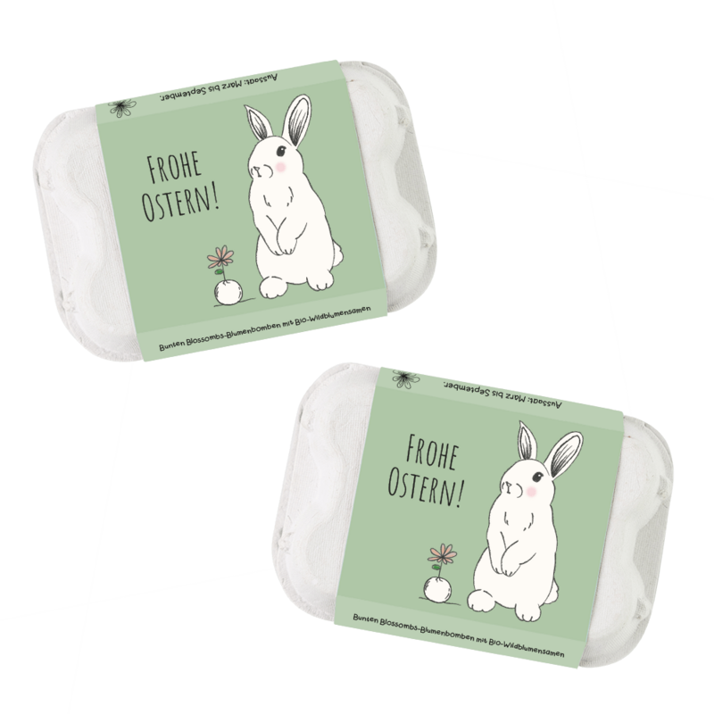 Eierschachtel - Ostern - Hase
