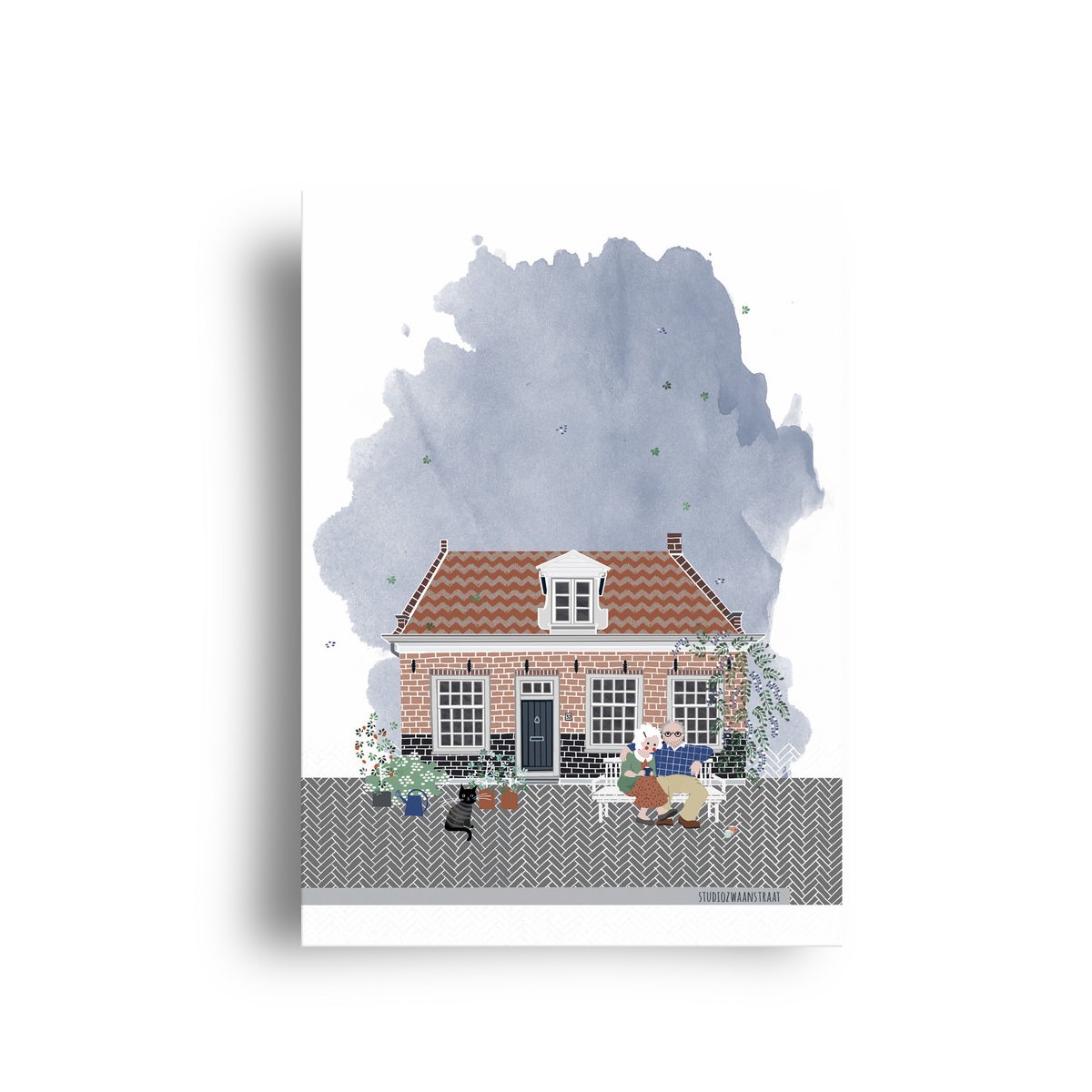 Postkarte 'die Bedeutung'