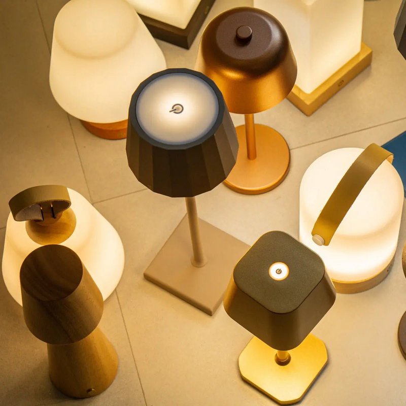William Koala Brown Wiederaufladbare Tischlampe