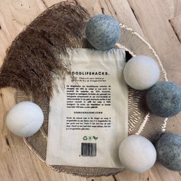 Goodlifehacks® Neuseeland Trocknerbälle aus nachhaltiger Wolle