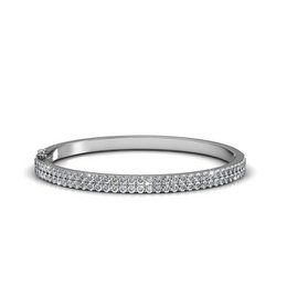 Pulsera Glamour - Argenté et Cristal