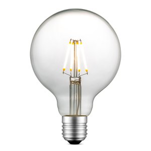 Home Sweet Home dimmable LED Globe Deco E27 G95 4W 440Lm 3000K Clear