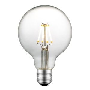 Home Sweet Home dimmable LED Globe Deco E27 G95 4W 440Lm 3000K Clear