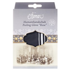 "Deluxe" peeling glove for the body, for men