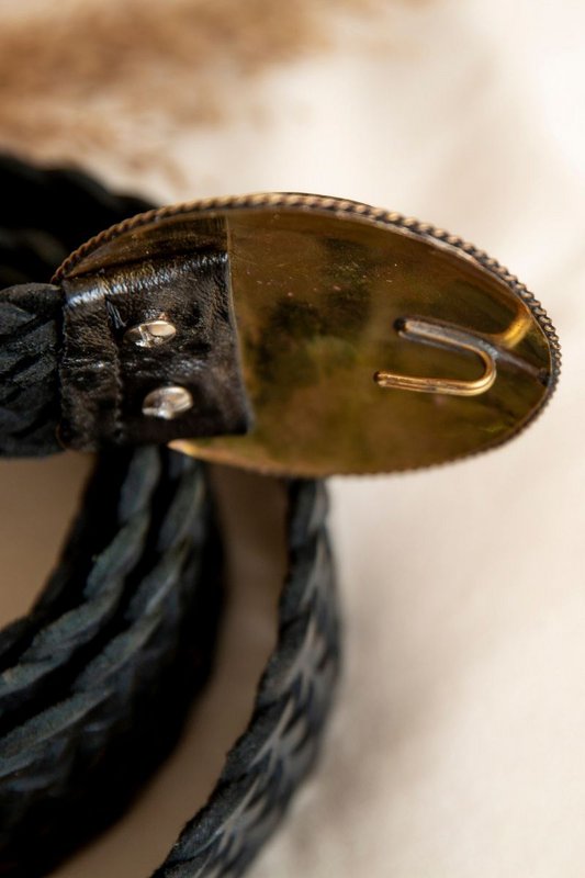 Black Leather Belt Width