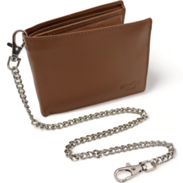 Billetero Hombre con cadena - Billetero grande extendido - Billetero Cadena - Billetero Biker - Billetero hombre