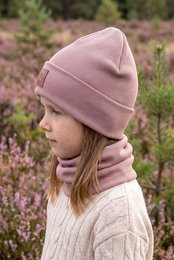 Set cappello e sciarpa SMILE - cotone - erica