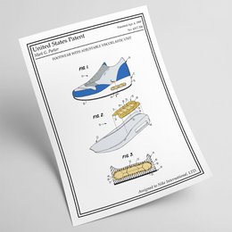 Nike Air Max kleurenpatentposter