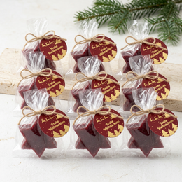 Christmas soap star "Merry Christmas" – Baked apple – 20 g – Gift & souvenir 