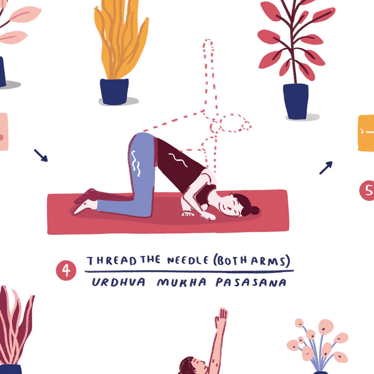 Yoga Lámina artística