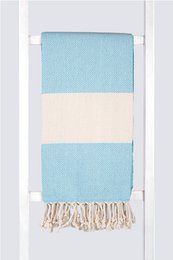 Turquoise 100cm x 180cm 100% Cotton
