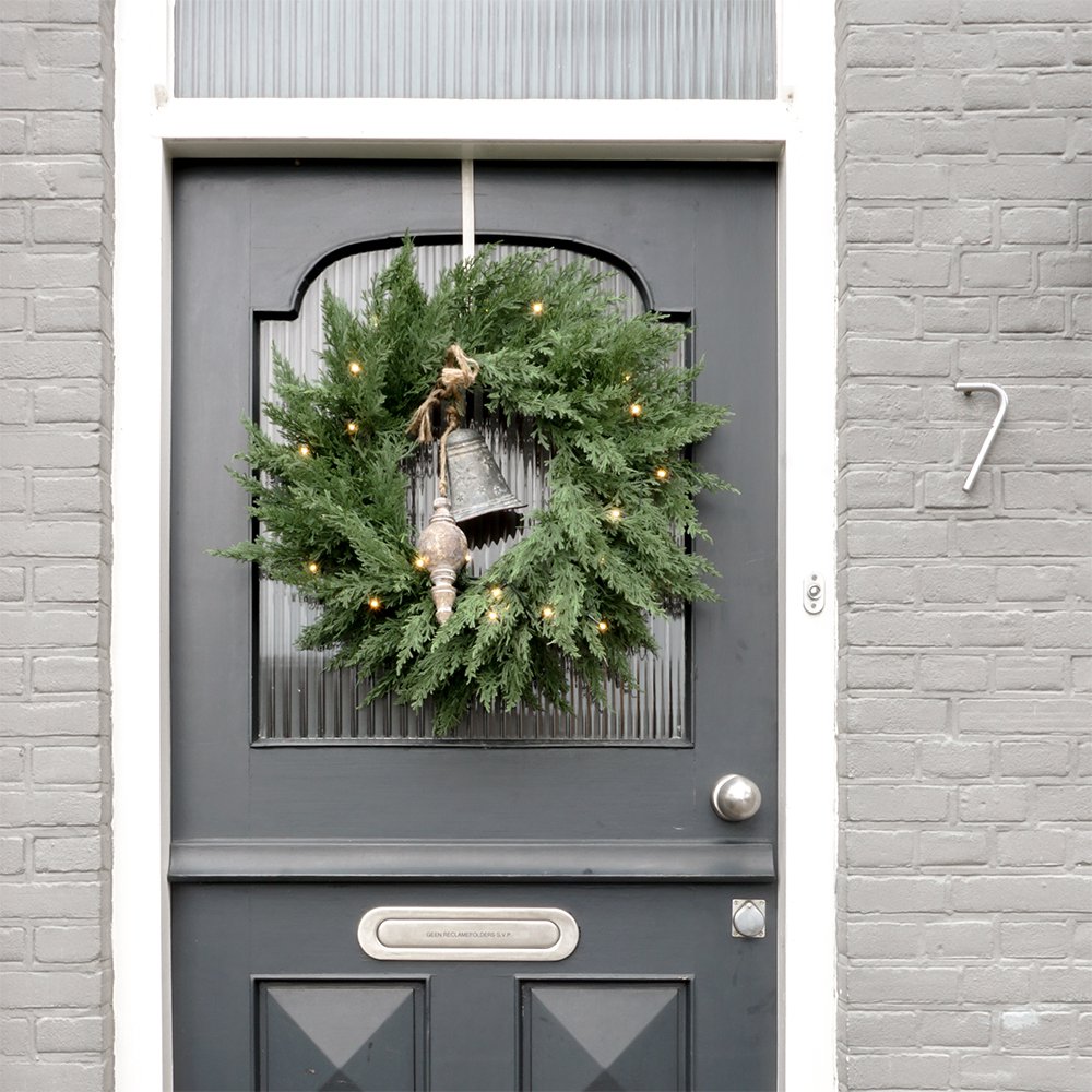 Kerstkrans Cipres Ø60 cm