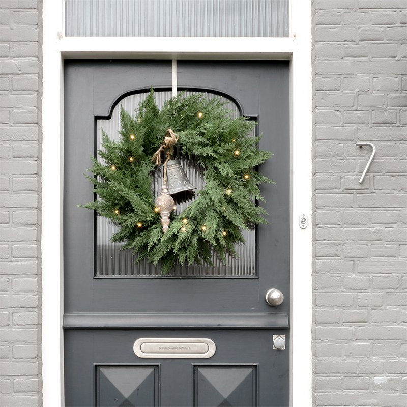 Kerstkrans Cipres Ø60 cm