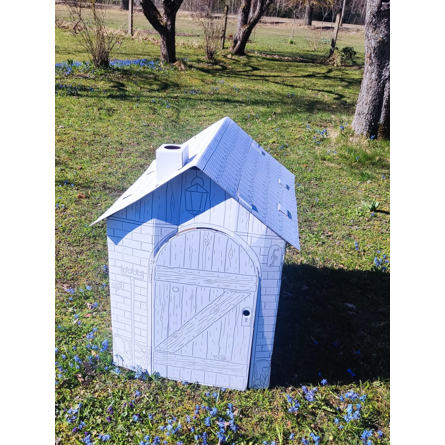 Creative Playhouse piccola fattoria, giocattolo di cartone per bambini, fai -da -te, costruzione e colorazione, 3+, ottimo regalo per compleanni e feste
