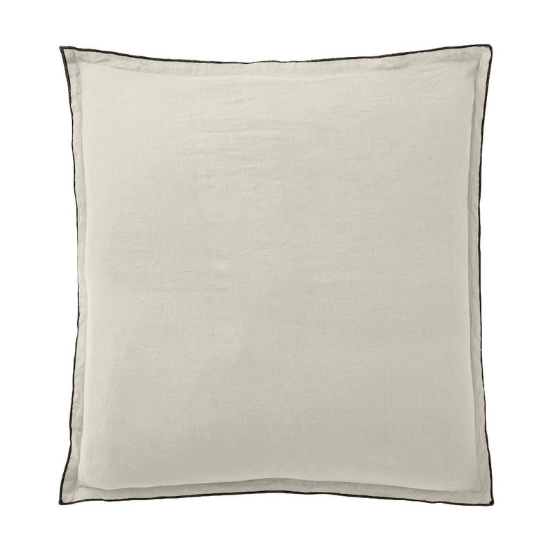 PILLOWCASE 65X65CM 100% WASHED LINEN SAND