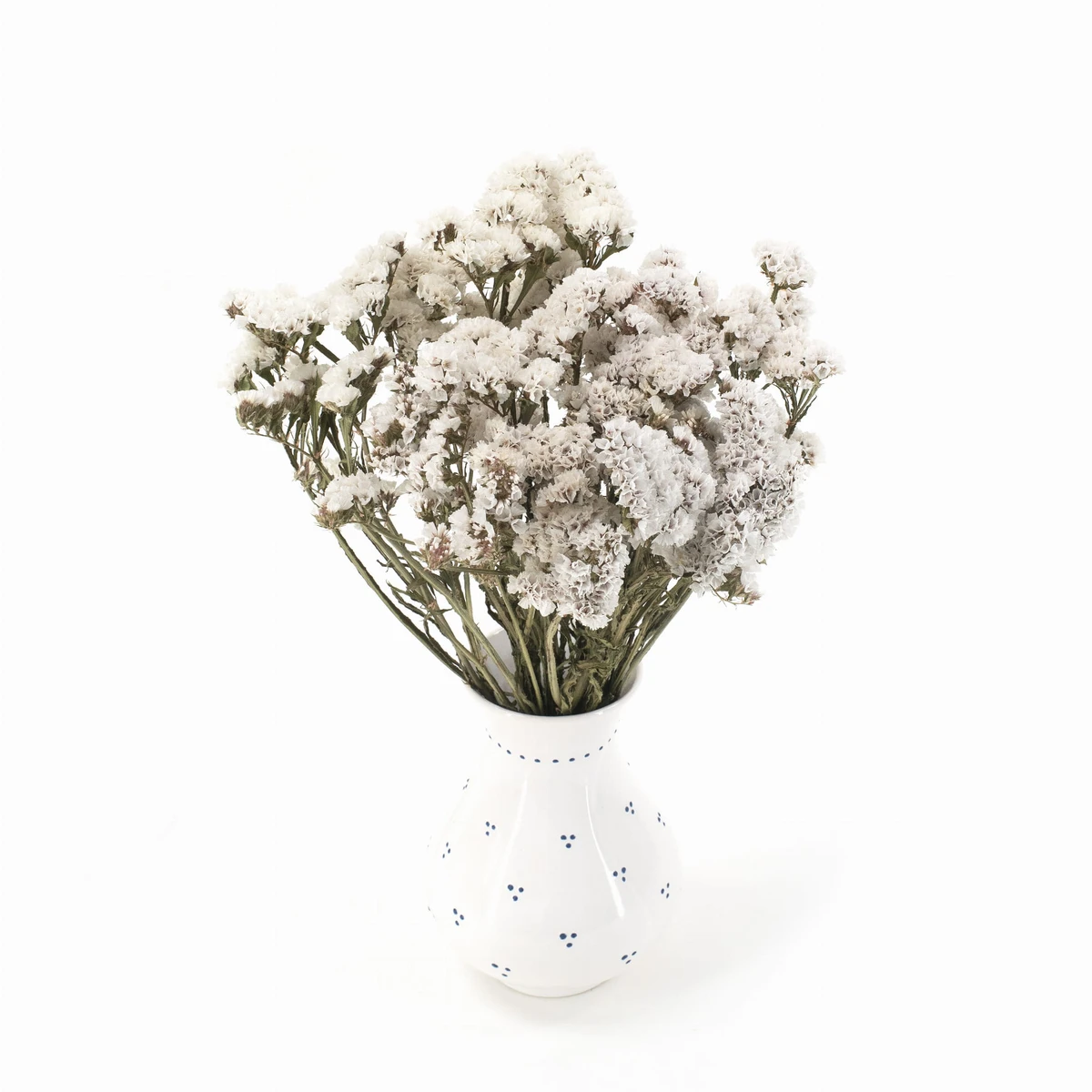 Dried Statice Bouquet White