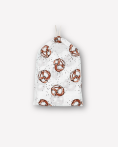 Muslin cloth organic cotton 60x60cm • pretzel • set of 2