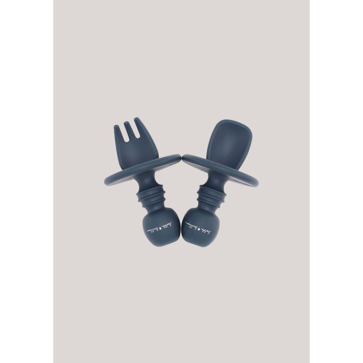 Silicone Cutlery Set - Ocean Blue