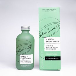 100 % natürliche vegane Seife – Hand- und Duschgel mit Kiwiwasser – Nachfüllflasche mit Aluminiumverschluss