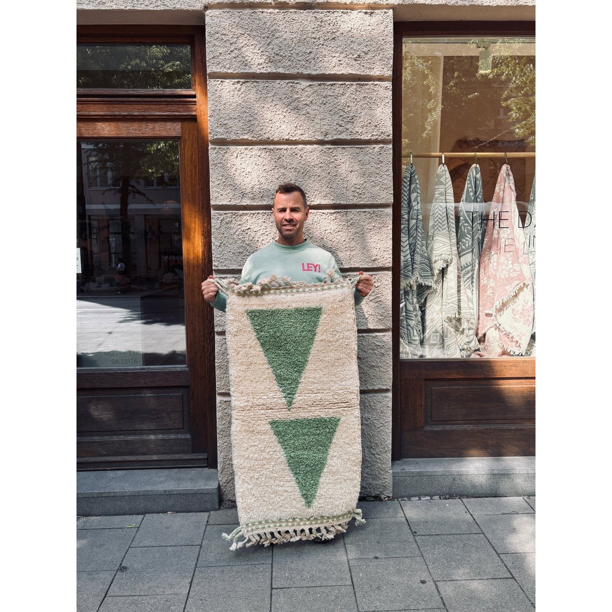 Berber carpet - Noor - 0.60 x 1.10m