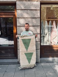 Berber carpet - Noor - 0.60 x 1.10m
