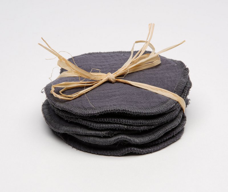 Muslin make-up removal pads (set of 10)