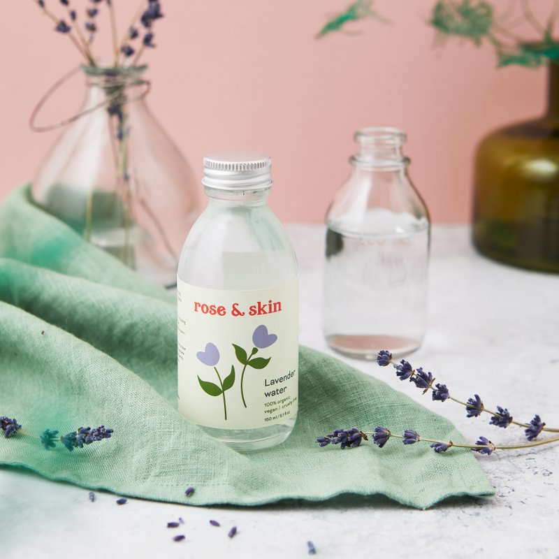 Acqua di lavanda biologica lenitiva