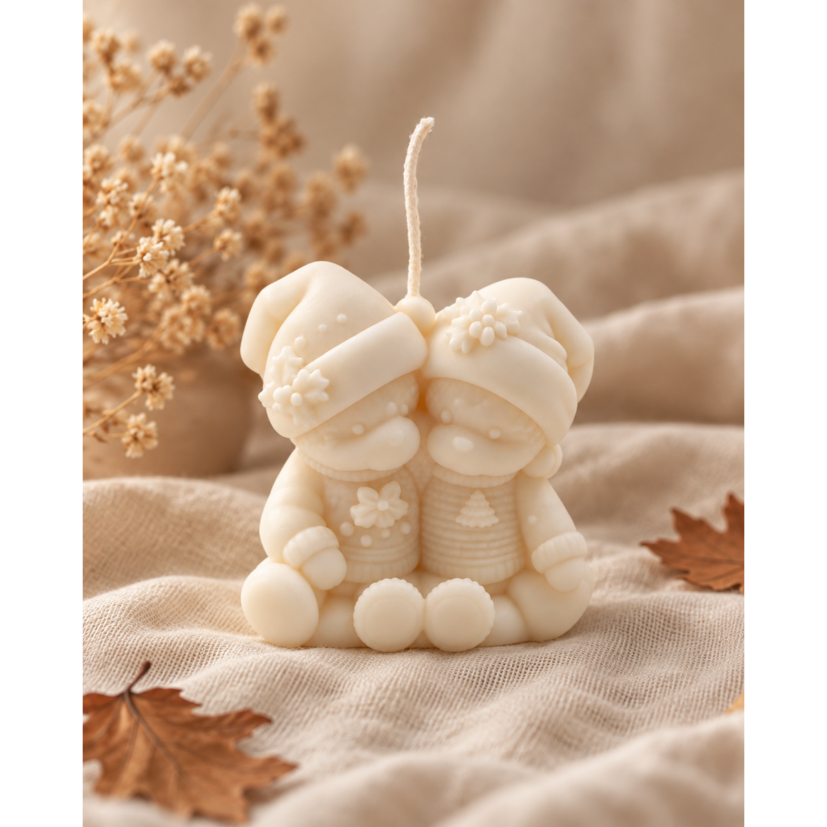 Winter friends candle | rapeseed wax