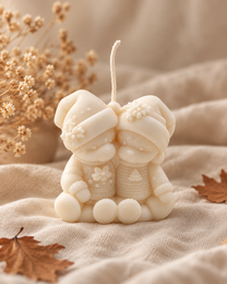 Winter friends candle | rapeseed wax