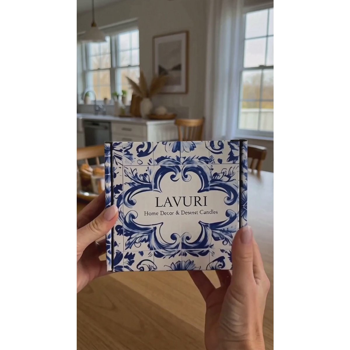 LAVURI LOTUS BISCOFF – Handmade Soy Dessert Candle