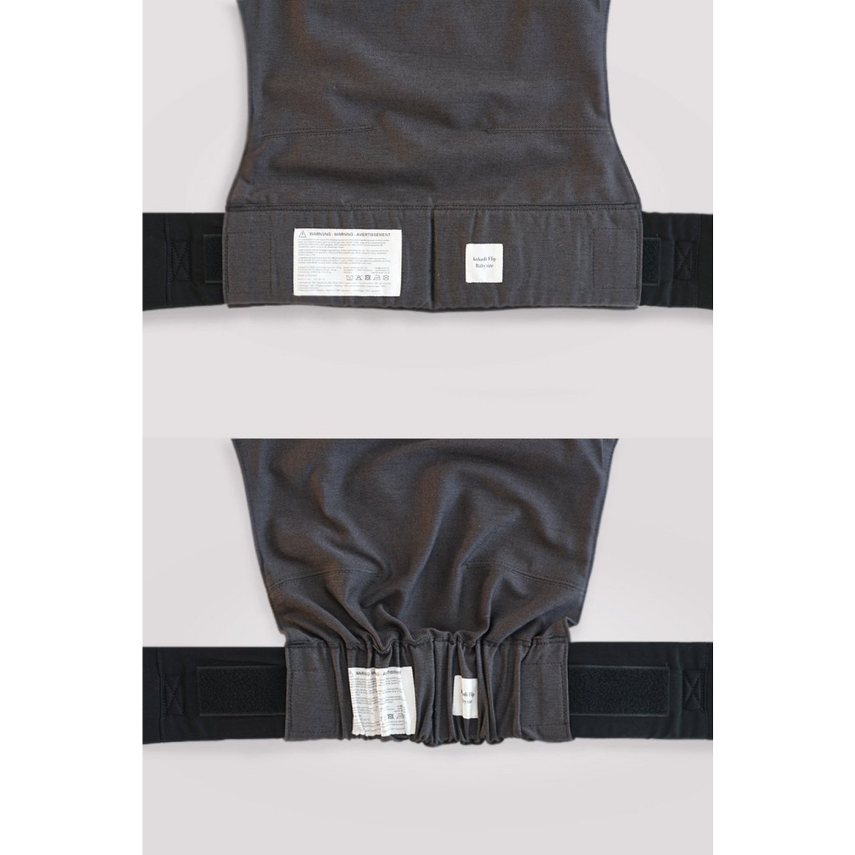 Babytrage Flip Just Mr. Grey Unisize
