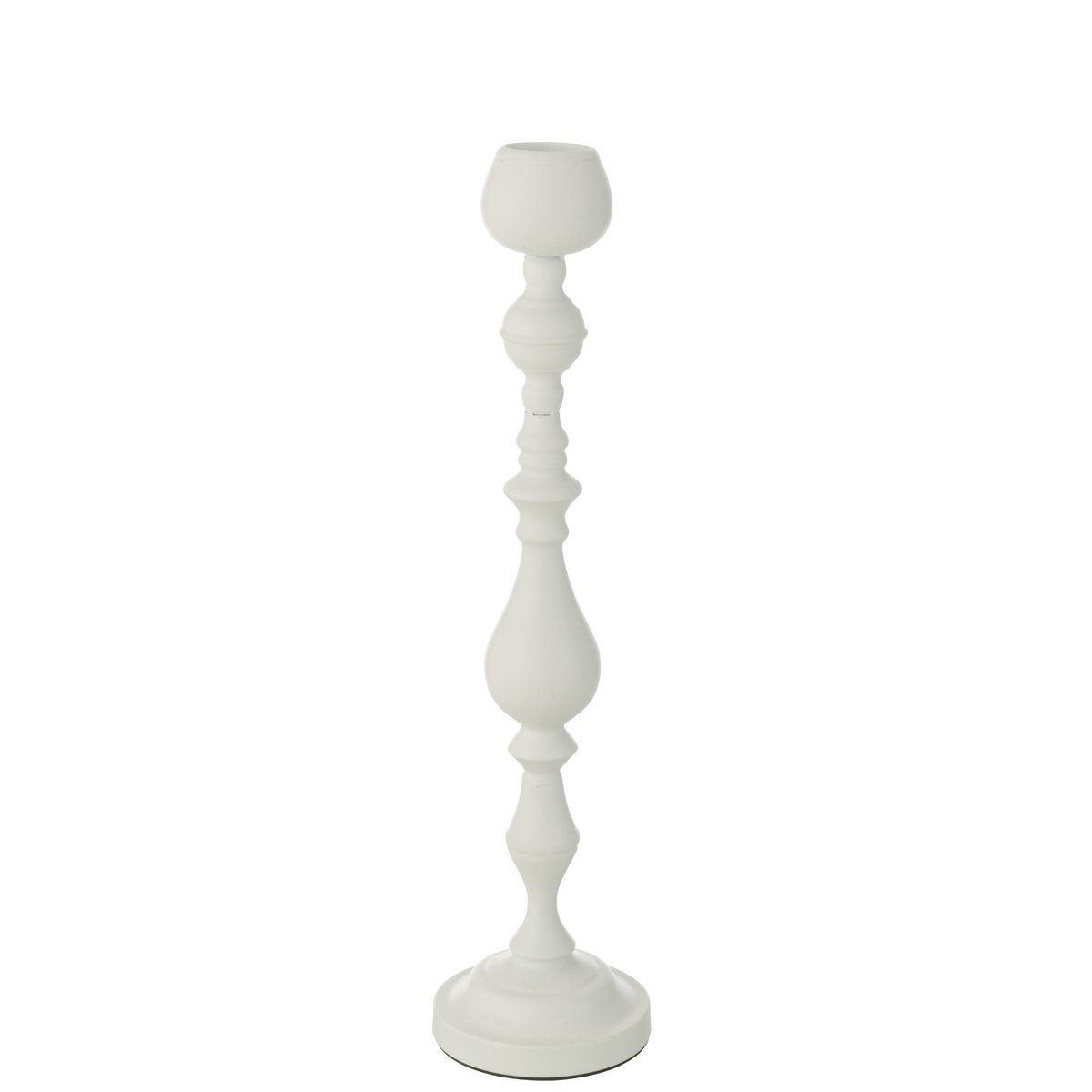 J-Line Kaarshouder Monarchy Metaal Wit Large