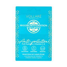 Dag- og natmaske Anti-forurening, detox og intens hydrering - 2 x 5 ml - Vollaré