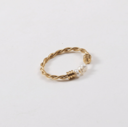 Iaap - Parel Fidget Twist Ring