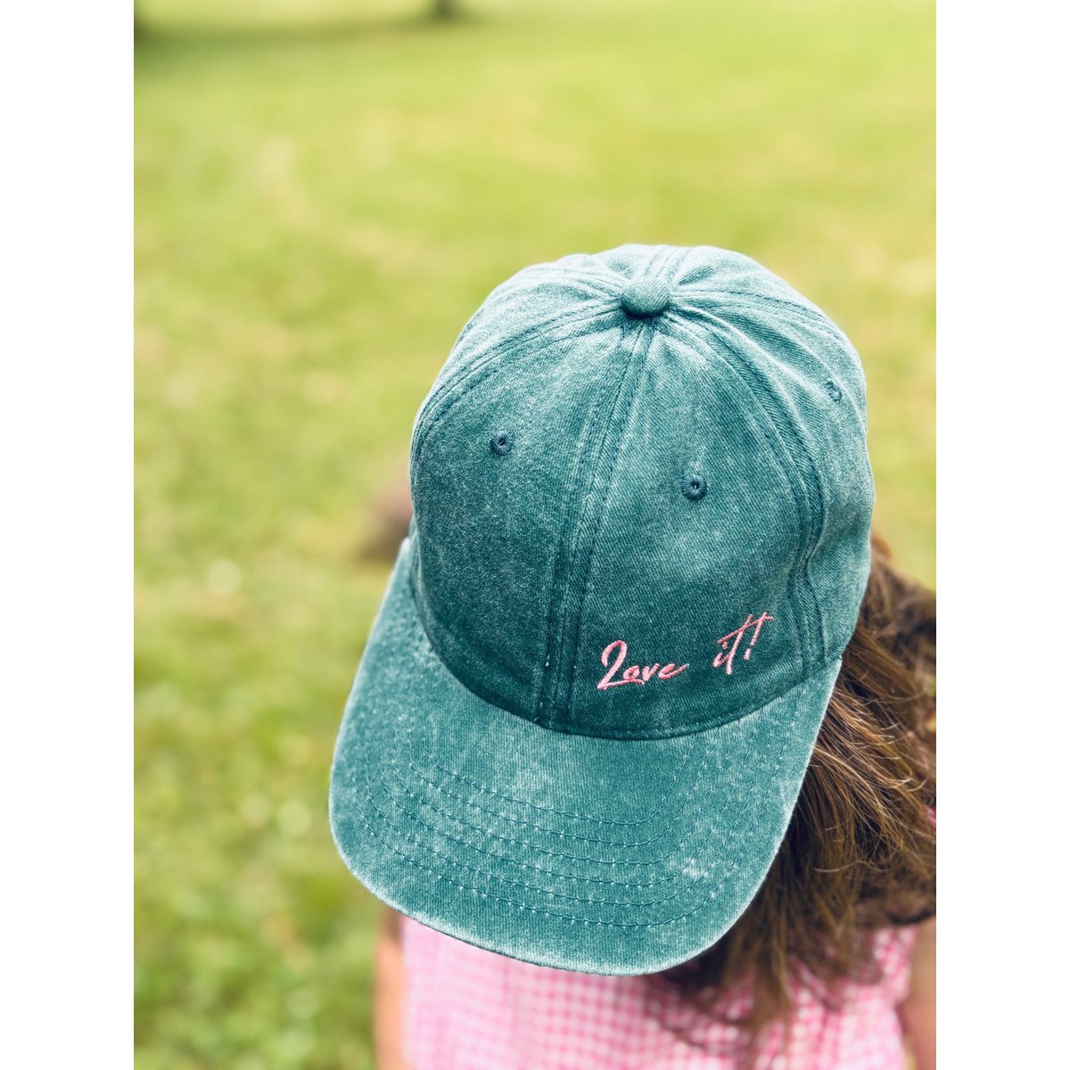 LEY! "Love it" Cap in Grün Copy