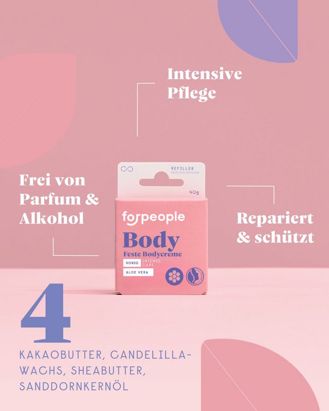 Fast kropssmør - Beeswax og Aloe Vera