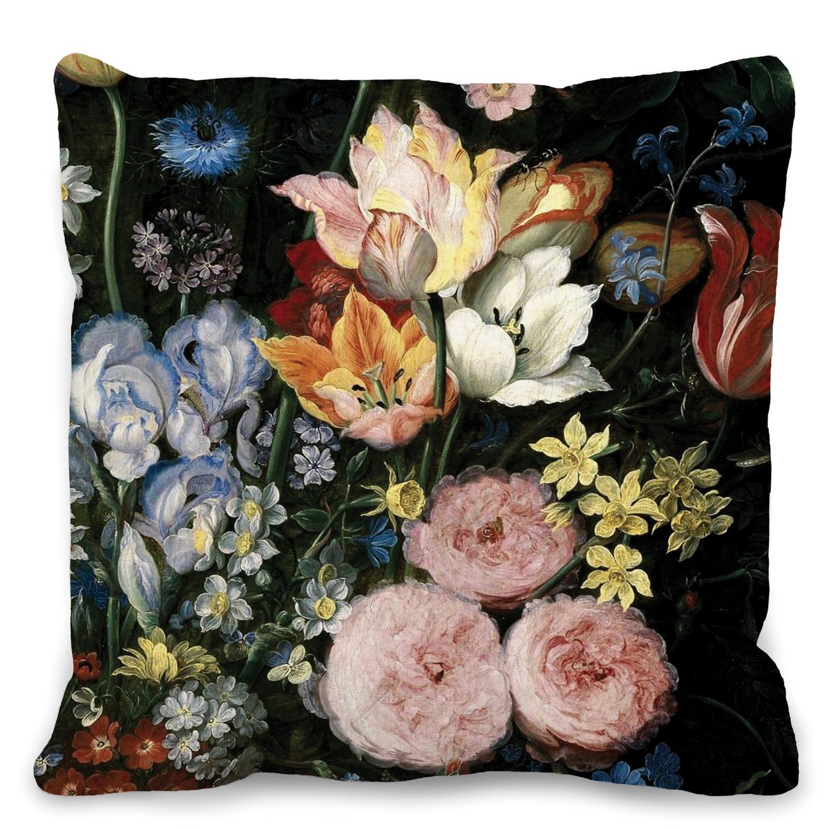 Baroque Flowers 45×45 cm Cushion