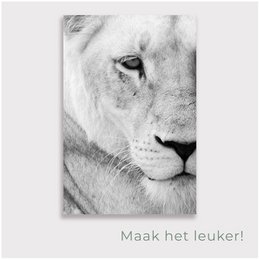 Haveplakat Løvinde