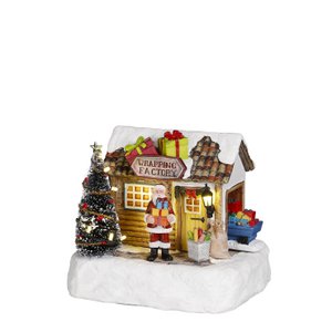 Weihnachtsdorf-Miniatur Luville Originals Mehrfarbig