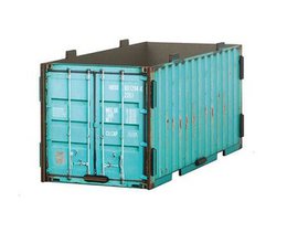 Container stacking box large