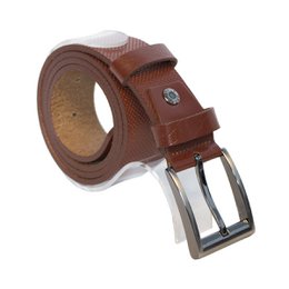 Leather Women's Belt Or Leather Men's Belt With Print Genuine Leather 4 cm Wide