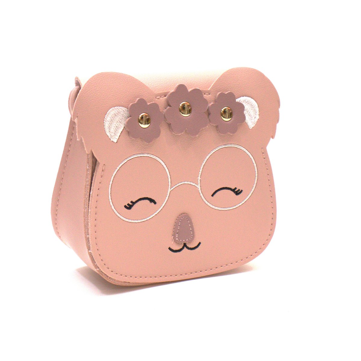 Children's shoulder bag - Yumi the little koala Pink