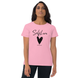 Damska koszulka z krótkim rękawem Self Love