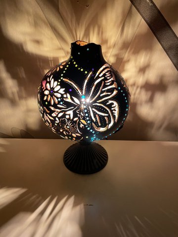 Gourd Lamp - Spring