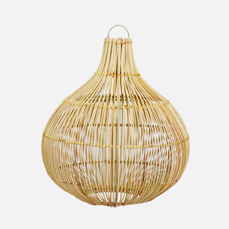 Mandala-Rattan-Lampenschirm